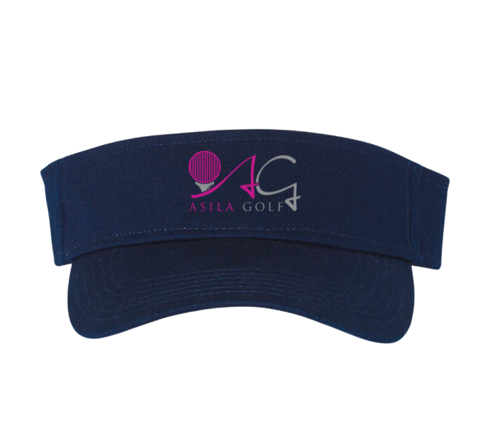 ASILA Golf Logo Visor- Blue